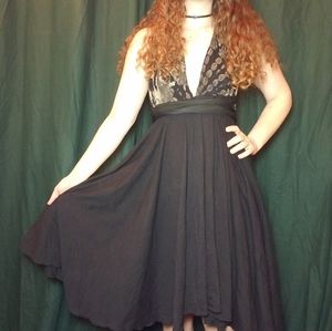 SOLD Grunge Gypsy Wrap One Size dress